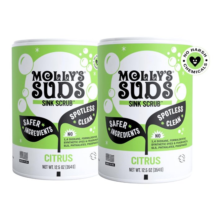 Molly's Suds Sink and All Purpose Scrub