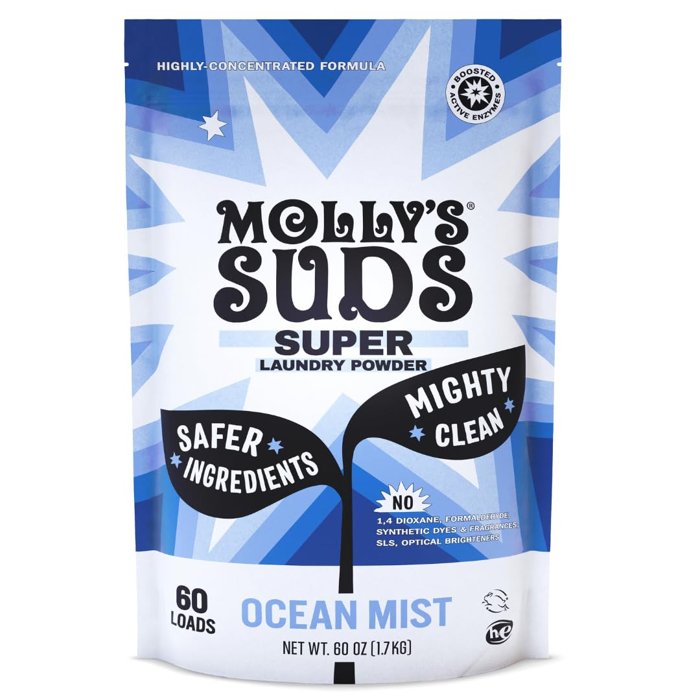 Molly's Suds Super Powder Laundry Detergent