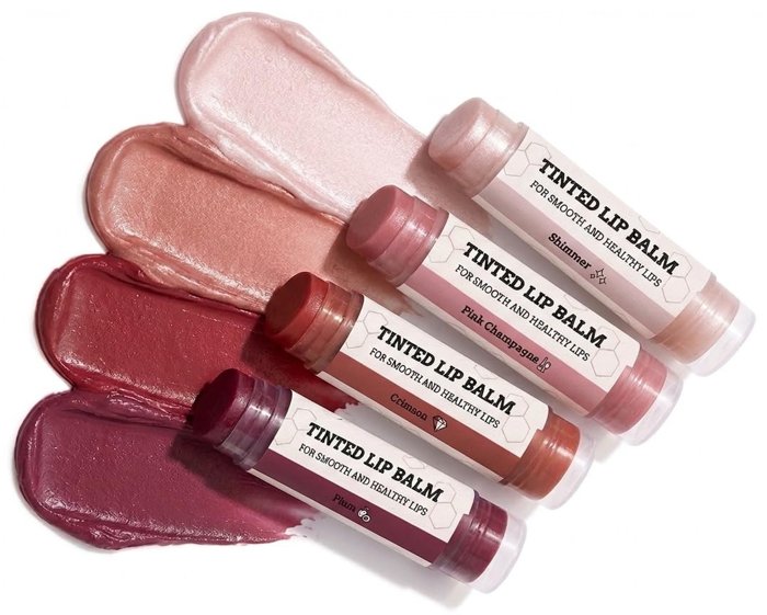 Earth's Daughter Tinted Lip Balm 4-Pack