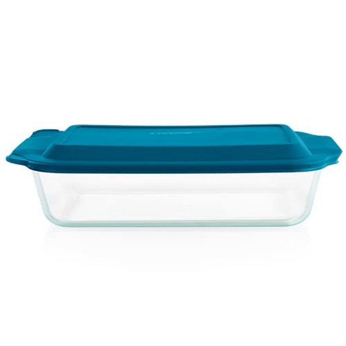 Pyrex Deep Glass Baking Dish w/ Lid (9x13)
