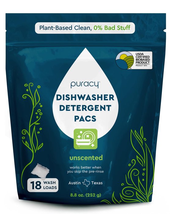 Puracy Natural Dishwasher Pods